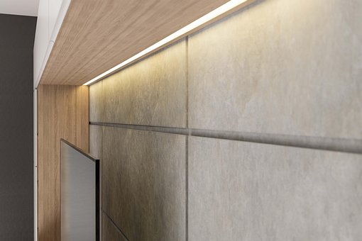Textur, Holz, Led, Licht, Neon, Estante