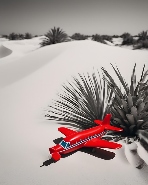 Free ai generated toy plane illustration