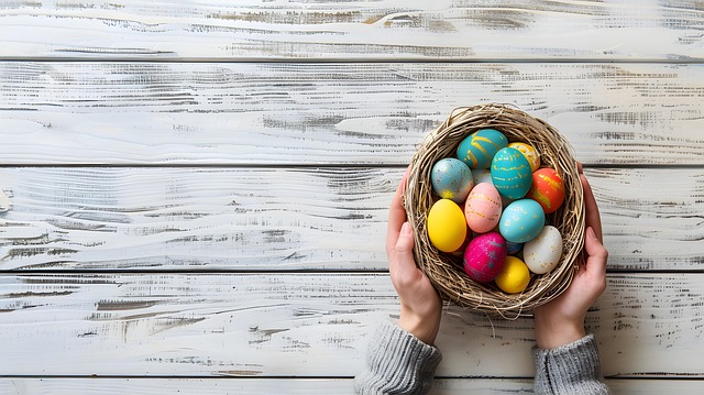 Free ai generated eggs easter eggs illustration