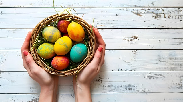 Free ai generated eggs easter eggs illustration