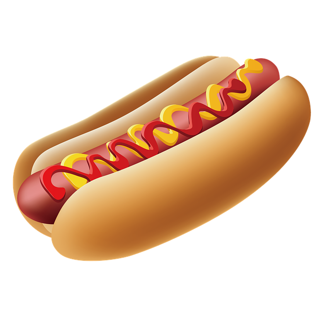 Hot Dog, Cârnat, Alimente, Desen Animat