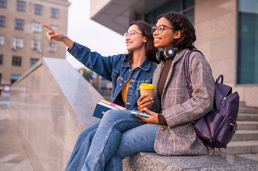 Free Students Women photo and picture