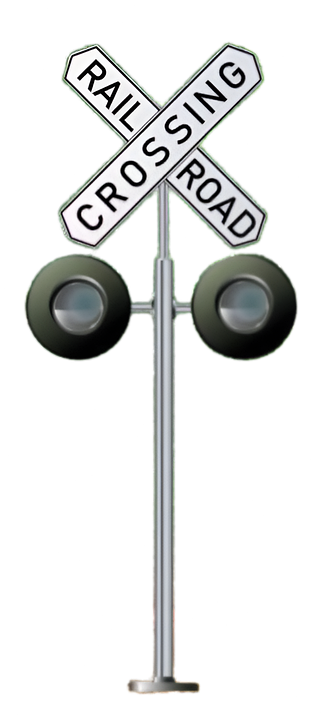 Download Stop Signal, Railroad Crossing, Railway Signal. Royalty-Free ...