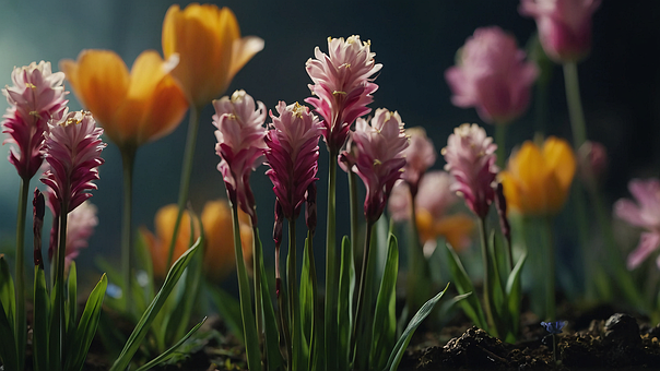 Free Ai Generated Crocus illustration and picture