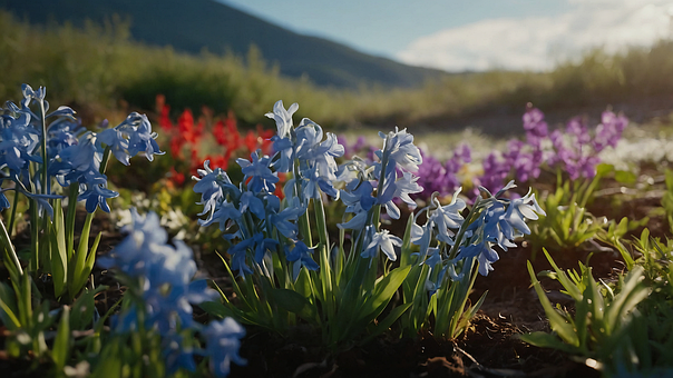 Free Ai Generated Crocus illustration and picture