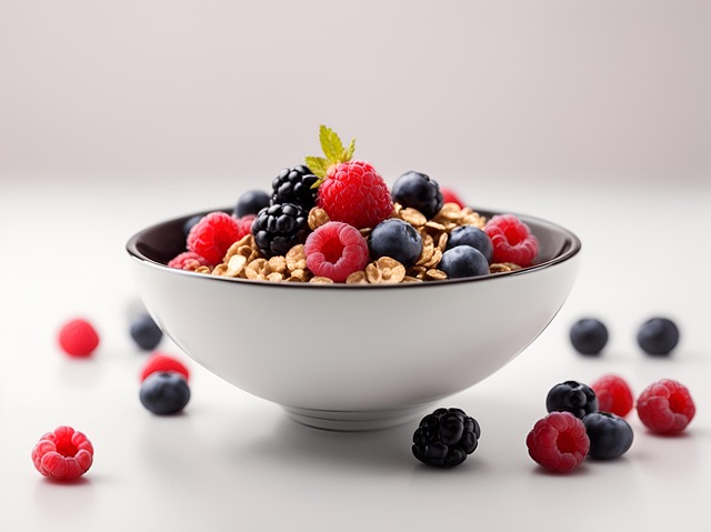 Download free HD stock image of Ai Generated Bowl Free ai generated bowl cereal illustration