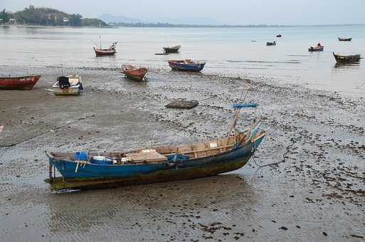 Tailandia, Asia, Barco, Pescador