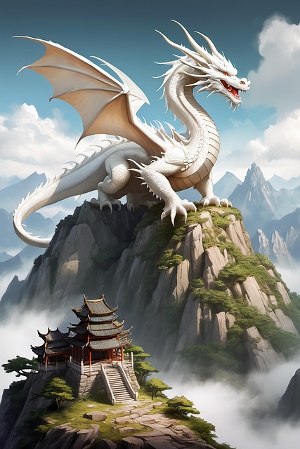 Download free HD stock image of Ai Generated Mountains Free ai generated mountains clouds illustration