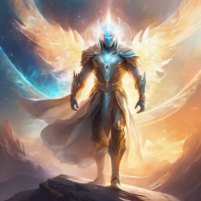 Free ai generated superhero armour illustration