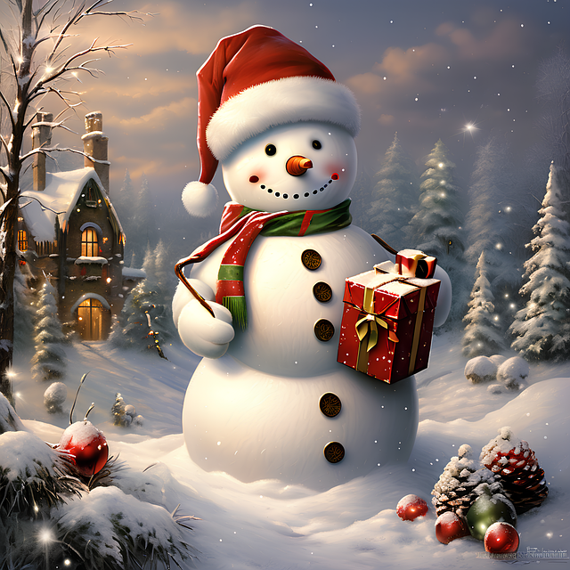 Download Snowman Christmas Winter Royalty Free Stock Illustration