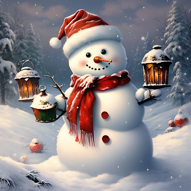 Download Snowman Christmas Winter Royalty Free Stock Illustration