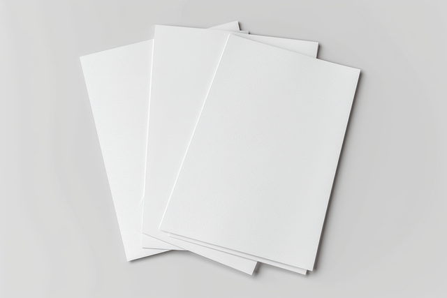 Free ai generated paper template illustration
