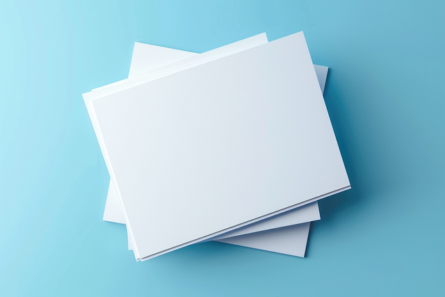 Free ai generated paper template illustration