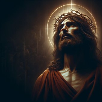 Free Ai Generated Jesus illustration and picture