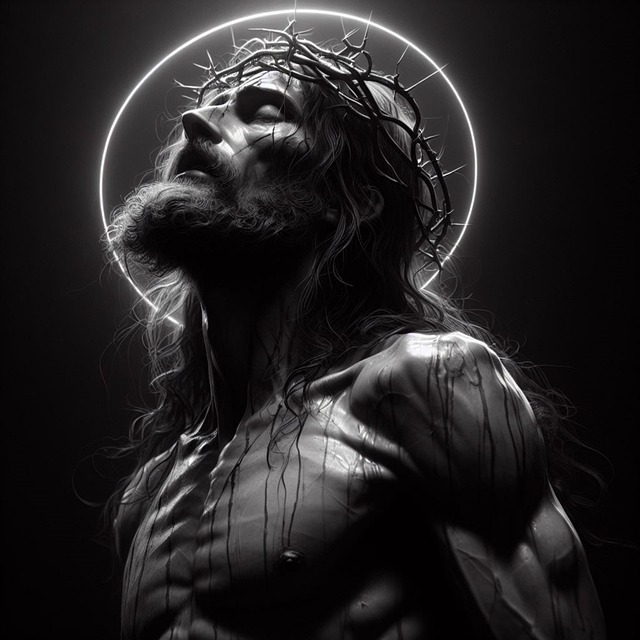 Free ai generated jesus crucifixion illustration