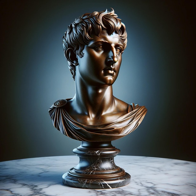 Ai Generert, Alexander, Statue