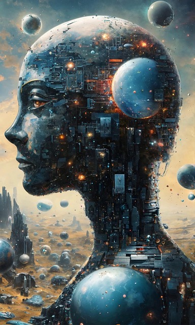 Ai Generiert, Roboter, Digital, Cyborg