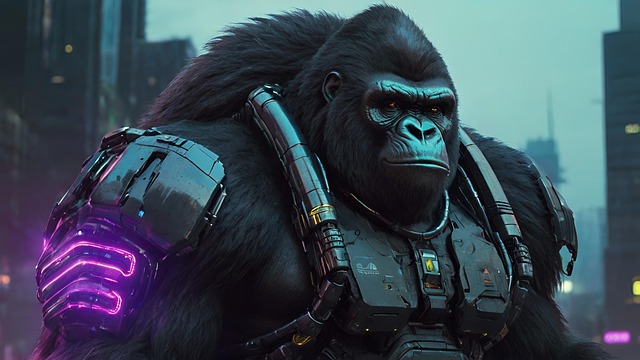 Download Ai Generated, Alien, Gorilla. Royalty-Free Stock Illustration ...