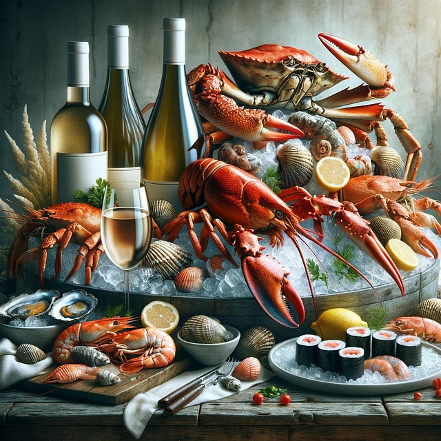 Free ai generated fish seafood illustration