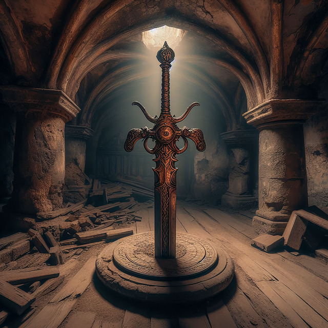 Free Castle Sword illustration and picture