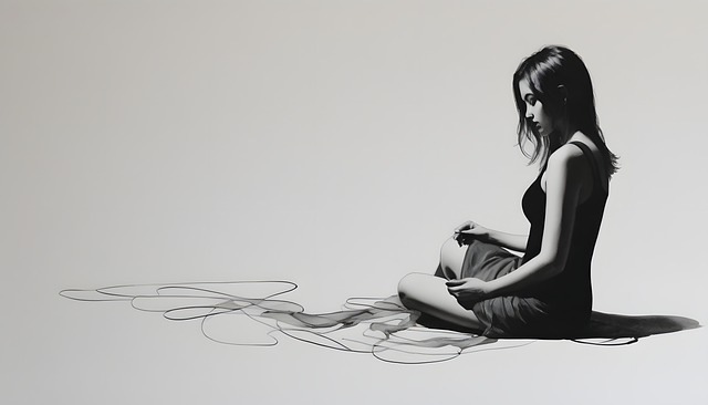 Depression, Traurig, Allein, Person