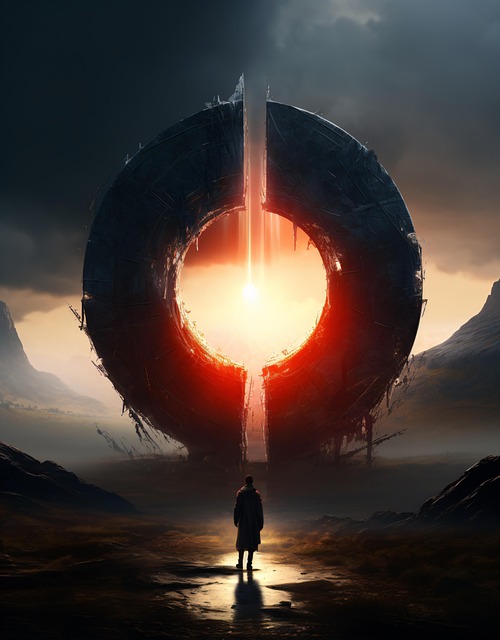 Hombre, Portal, Túnel, Fantasía, Sueño