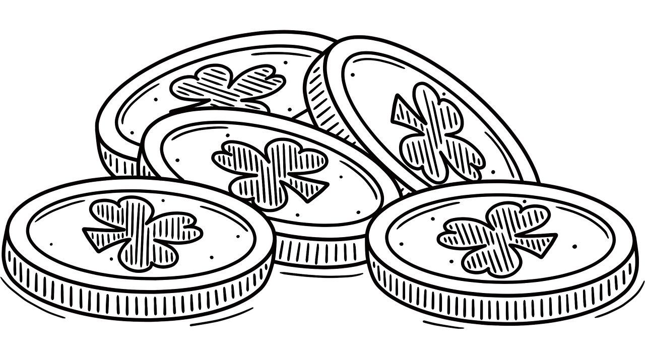 Download free HD stock image of Coins St Patrick'S Day Free coins st patrick's day st paddy's day illustration