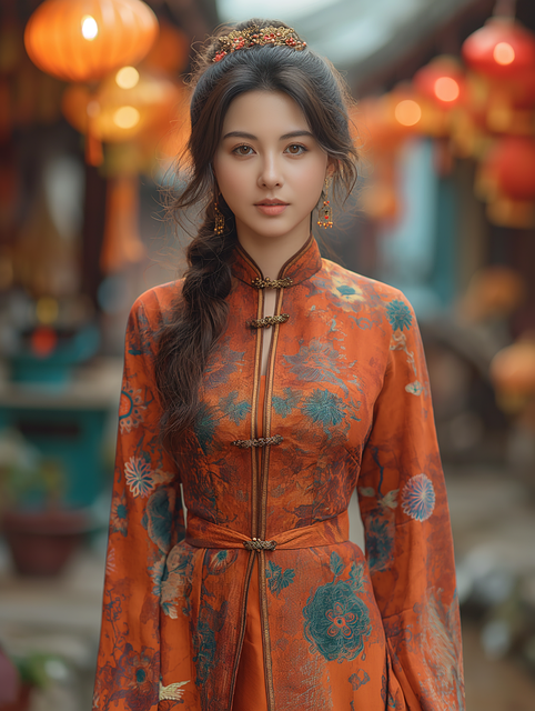 Free ai generated woman beautiful illustration