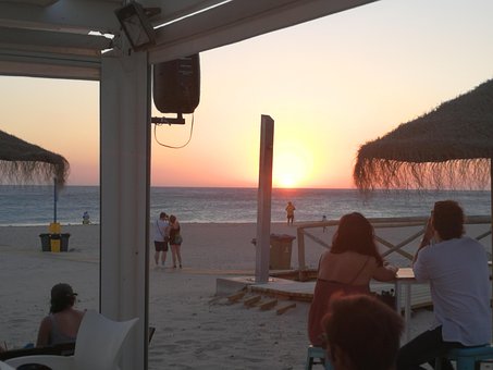 Sunset, Skat, Sol, Solnedgang, Hav