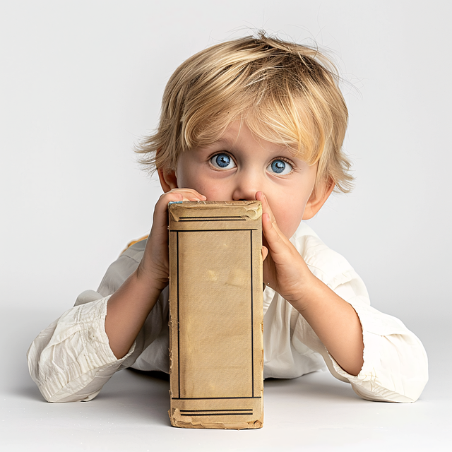 Free ai generated little boy book illustration