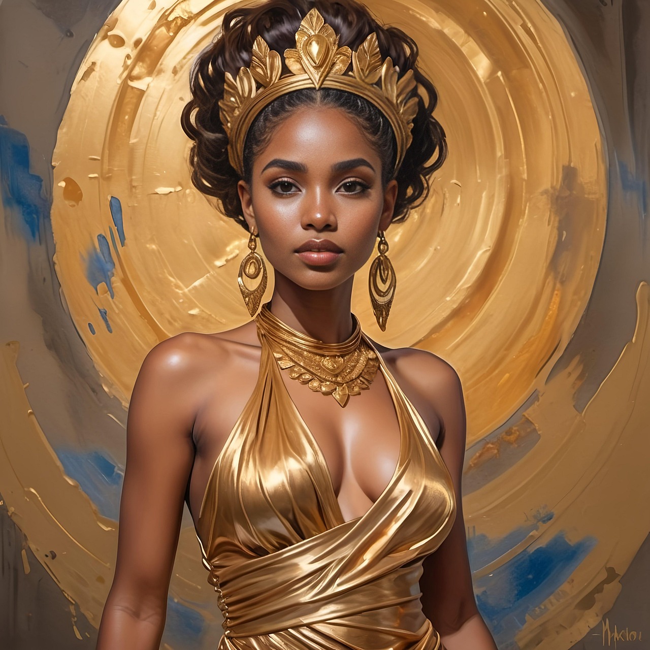 Download Goddess Fertility Greek Royalty Free Stock Illustration 
