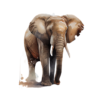 Ai Generert, Elefant, Afrikansk Elefant