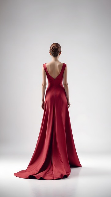 Free woman the back fashion illustration