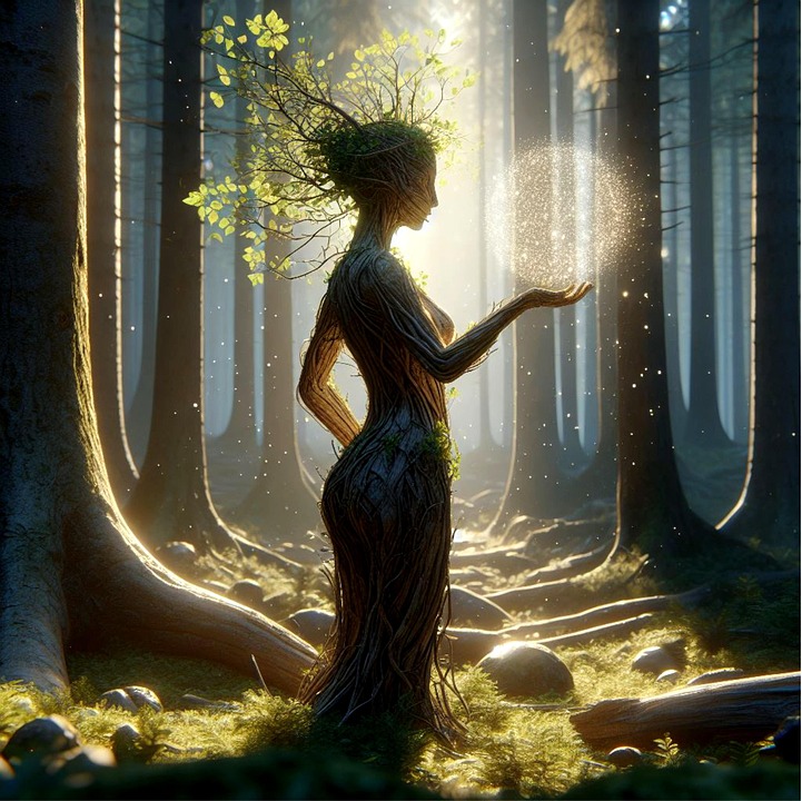 Download Tree Spirit Forest Spirit Natural Spirit Royalty Free Stock Download Tree Spirit Forest Spirit Natural Spirit Royalty Free Stock