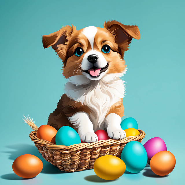 Download free HD stock image of Ai Generated Pet Free ai generated pet dog illustration