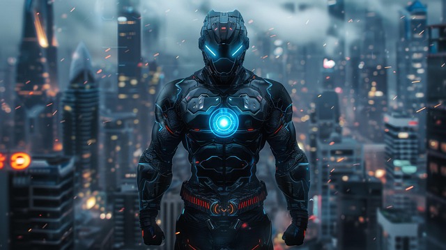 Free super hero superhero fantasy illustration