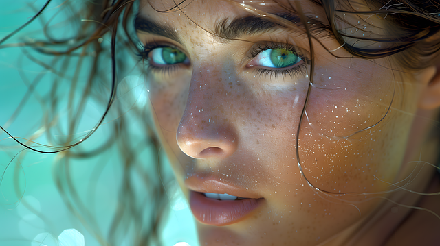 Free ai generated woman beauty illustration