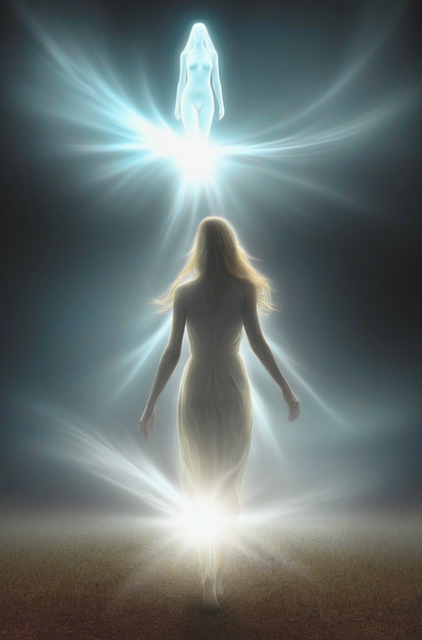 Free ai generated spirituality woman illustration
