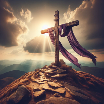 Free Ai Generated Cross illustration and picture
