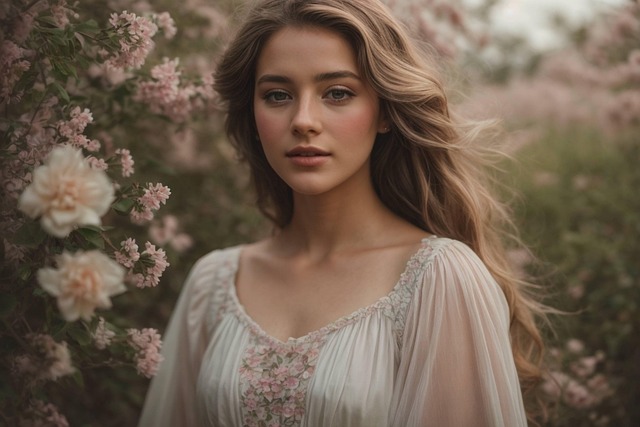 Ai Gegenereerd, Meer, Bruid, Park, Vrouw