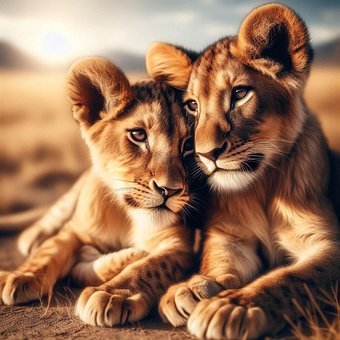 Free Lion Nature illustration and picture