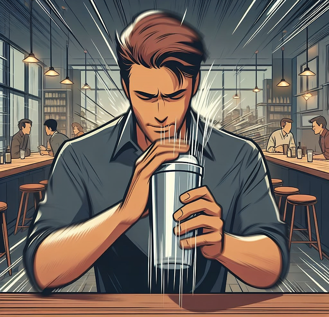 Free ai generated man shake illustration