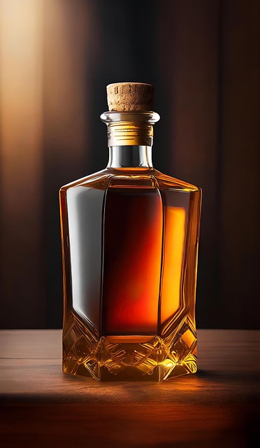 Free ai generated cognac alcohol illustration