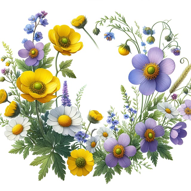 Free Flowers Floral illustration and picture