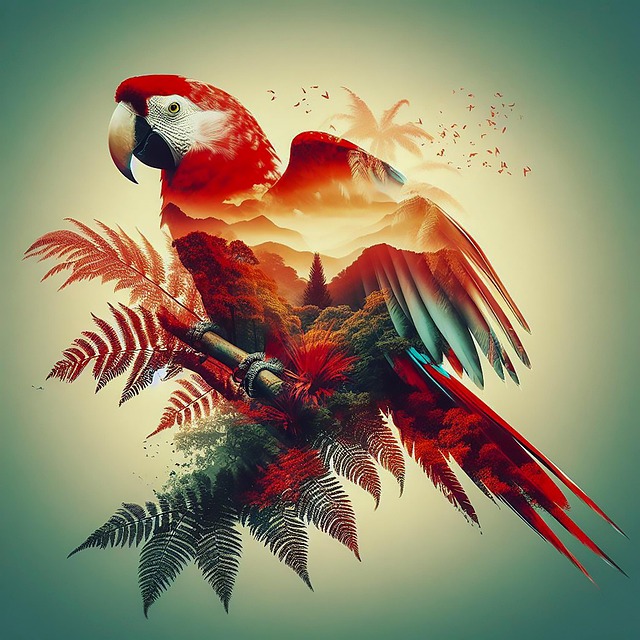 Download free HD stock image of Parrot Bird Free parrot bird nature illustration