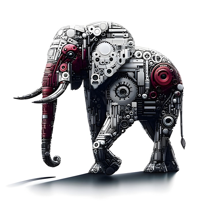 Download Ai Generated Elephant African Elephant Royalty Free Stock