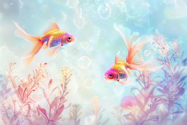 Free ai generated fish goldfish illustration