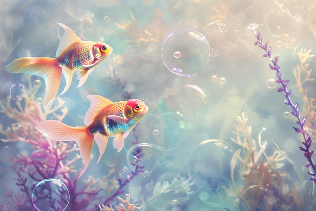 Free ai generated fish goldfish illustration