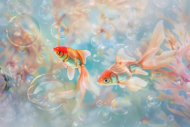 Free ai generated fish goldfish illustration