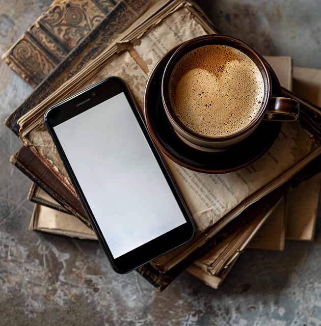 Ai Generiert, Smartphone, Kaffee